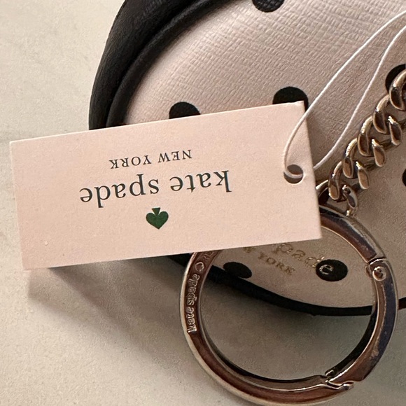 NWT！NEW！Kate Spade x Disney Minnie Bag Charm Key Fob Coin Purse Keychain - Picture 3 of 5